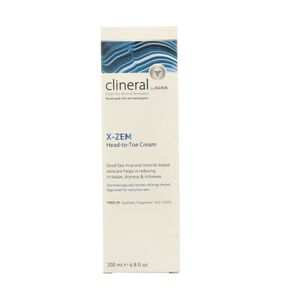 Clineral x-zem head-to-toe cream