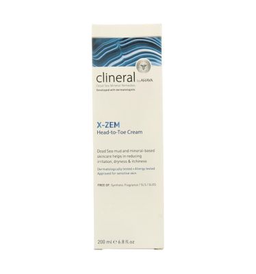 Clineral x-zem head-to-toe cream