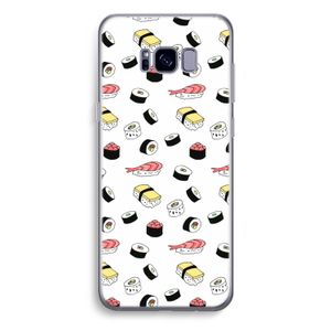 Sushi time: Samsung Galaxy S8 Plus Transparant Hoesje