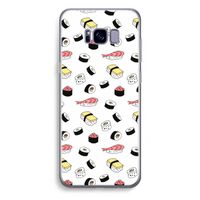 Sushi time: Samsung Galaxy S8 Plus Transparant Hoesje