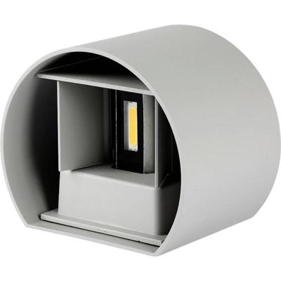 V-TAC VT-756 217092 LED-wandlamp Energielabel: E (A - G) 6 W LED Grijs