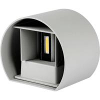 V-TAC VT-756 217092 LED-wandlamp Energielabel: E (A - G) 6 W LED Grijs