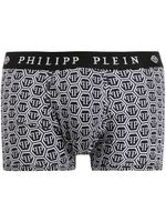 Philipp Plein boxer à logo imprimé - Noir