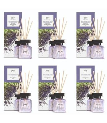 IPuro 6 stuks geurdiffuser lavender touch 50 ml