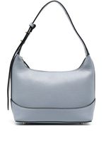 Elleme sac porté épaule Lea Hobo en cuir - Bleu Elleme sac porté épaule Lea Hobo en cuir - Bleu