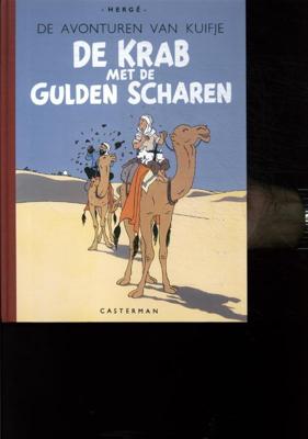 De krab met de gulden scharen (Hardback)