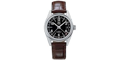 Horlogeband Tag Heuer WV2113 / FC6169 Krokodillenleer Bruin 18mm