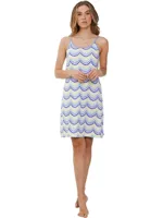 Dames nachthemd Spaghetti - Beads