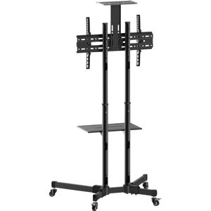 SpeaKa Professional SP-6646948 Base-Line TV-wagen 94,0 cm (37) - 177,8 cm (70) Kantelbaar, In hoogte verstelbaar