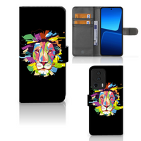 Xiaomi 13 Lite Leuk Hoesje Lion Color