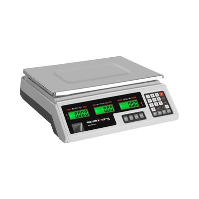 Controle weegschaal - 40 kg / 2 g - 33,9 x 23,3 cm - 6 LCD
