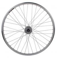 Shimano Voorwiel 28-15/8-13/8 622 Naafdynamo velg Alu zilv. - thumbnail