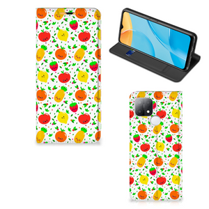 OPPO A15 Flip Style Cover Fruits