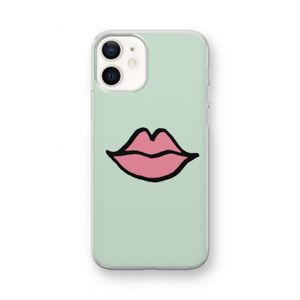 Kusje: iPhone 12 mini Transparant Hoesje