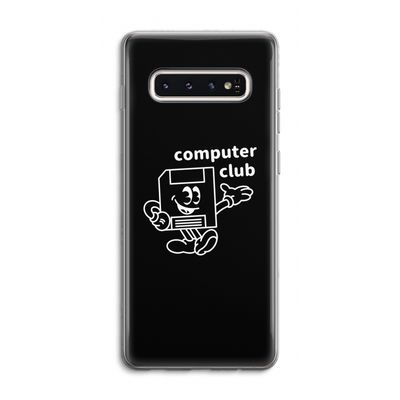 Floppyhead: Samsung Galaxy S10 4G Transparant Hoesje