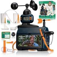 Buitenweerstation - FREEK VONK x BRESSER: Meet temperatuur, regen en wind met LCD-scherm