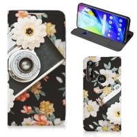 Motorola Moto G8 Power Stand Case Vintage Camera