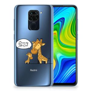 Xiaomi Redmi Note9 Telefoonhoesje met Naam Giraffe