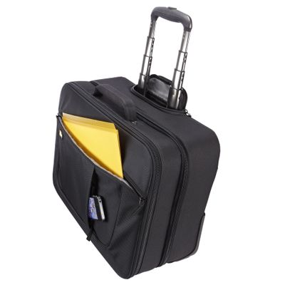Case Logic Advantage ANR-317 Black notebooktas 43,9 cm (17.3") Trolleytas Zwart