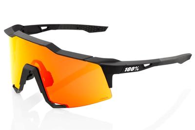 100% Speedcraft Soft Tact Black Bril - Rode gespiegelde lenzen 100% Speedcraft Soft Tact Black Bril - Rode gespiegelde lenzen