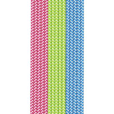 Duni Papieren Rietjes 50 Stuks Rood/Groen/Blauw