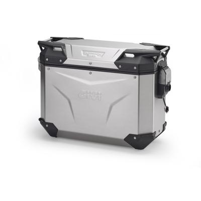 GIVI OBKEV37 Trekker Outback EVO Smart, Topkoffers en zijkoffers voor de moto, Aluminium Links 37l