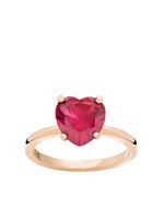 Dodo bague Heart en or rose 9ct - thumbnail