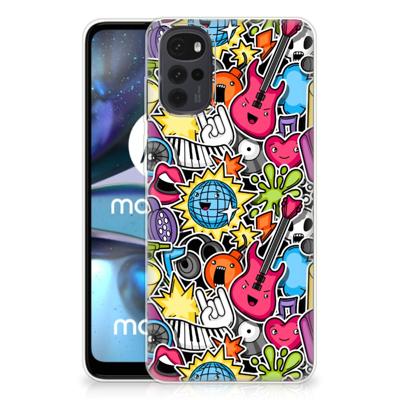 Motorola Moto G22 | Sillicone Back Cover | Punk Rock Motorola Moto G22 | Sillicone Back Cover | Punk Rock