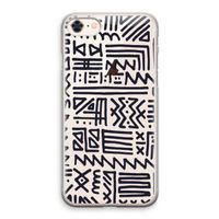 Marrakech print: iPhone 8 Transparant Hoesje