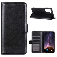 Samsung Galaxy S21 5G Wallet Case met Magnetische Sluiting - Zwart