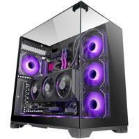 Micro ATX/ITX Mini tower-doos Behuizing Mars Gaming MCVISION Zwart