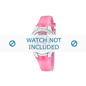 Horlogeband Calypso K5571-2 Rubber Roze 12mm