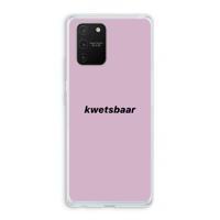 kwetsbaar: Samsung Galaxy S10 Lite Transparant Hoesje