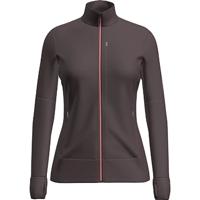 Icebreaker Merino 260 Quantum LS Zip Vest Dames Java S