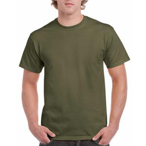 T-shirts army groen voor heren - zware 200gr kwaliteit - Basic shirts - Katoen - Korte mouwen