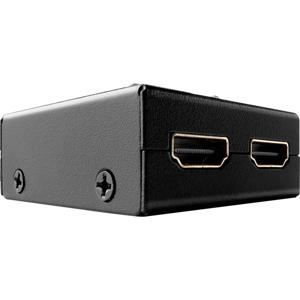 LINDY 2 Port HDMI 18G Bidirektionaler Switch HDMI-switch 2 poorten 3840 x 2160 Pixel