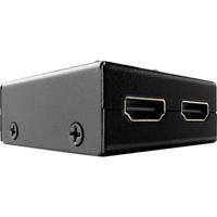 LINDY 2 Port HDMI 18G Bidirektionaler Switch HDMI-switch 2 poorten 3840 x 2160 Pixel - thumbnail