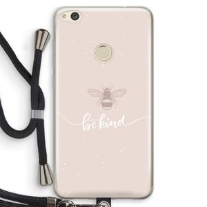 Be(e) kind: Huawei Ascend P8 Lite (2017) Transparant Hoesje met koord