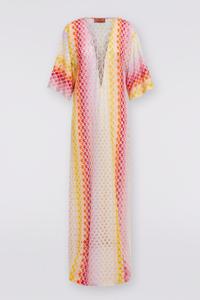Missoni Mare kaftan jurk met driekwartmouwen multicolour