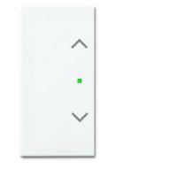 Busch-Jaeger 2CKA006220A0362 Afdekking 2-voudig free@home Zuiver wit (RAL 9010), Wit 1 stuk(s)
