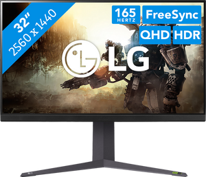 LG Gaming 32GR75Q-B.AEU computer monitor 80 cm (31.5") 2560 x 1440 Pixels 4K Ultra HD LED Zwart