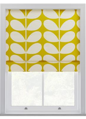 Orla Kiely - Vouwgordijnen - Solid Stem Geel