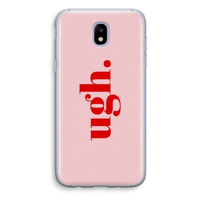 Ugh: Samsung Galaxy J5 (2017) Transparant Hoesje