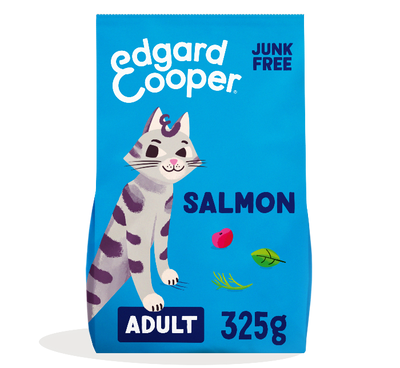 Edgard & Cooper graanvrij zalm kattenvoer 325gr