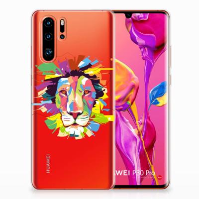 Huawei P30 Pro Telefoonhoesje met Naam Lion Color Huawei P30 Pro Telefoonhoesje met Naam Lion Color
