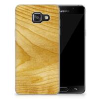 Samsung Galaxy A3 2016 | Bumper Hoesje | Licht Hout