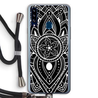 It's Complicated: Samsung Galaxy A20s Transparant Hoesje met koord