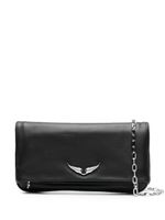 Zadig&Voltaire sac porté épaule Swing Your Wings Rocky - Noir - thumbnail