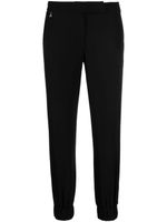 Patrizia Pepe pantalon de jogging taille basse à plaque logo - Noir - thumbnail