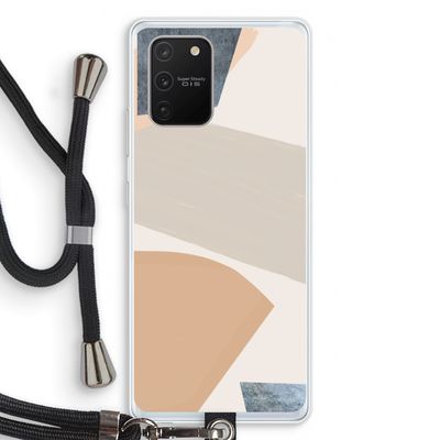 Formo: Samsung Galaxy S10 Lite Transparant Hoesje met koord